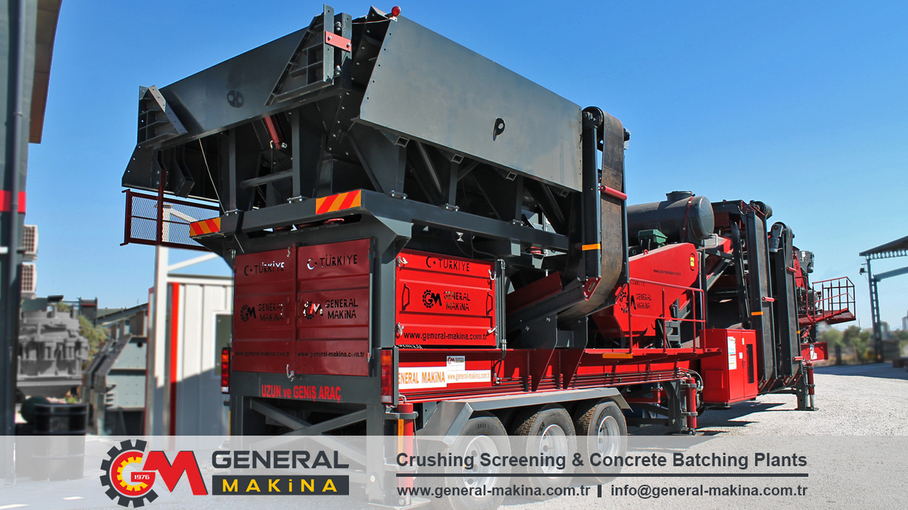 General Makina 01 Series Mobile Crushing and Screening Plant - מגרסה ניידת: תמונה 5 General Makina 01 Series Mobile Crushing and Screening Plant - מגרסה ניידת: תמונה 5