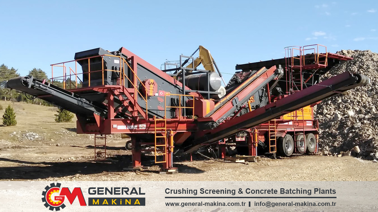 General Makina 01 Series Mobile Crushing and Screening Plant - מגרסה ניידת: תמונה 2 General Makina 01 Series Mobile Crushing and Screening Plant - מגרסה ניידת: תמונה 2