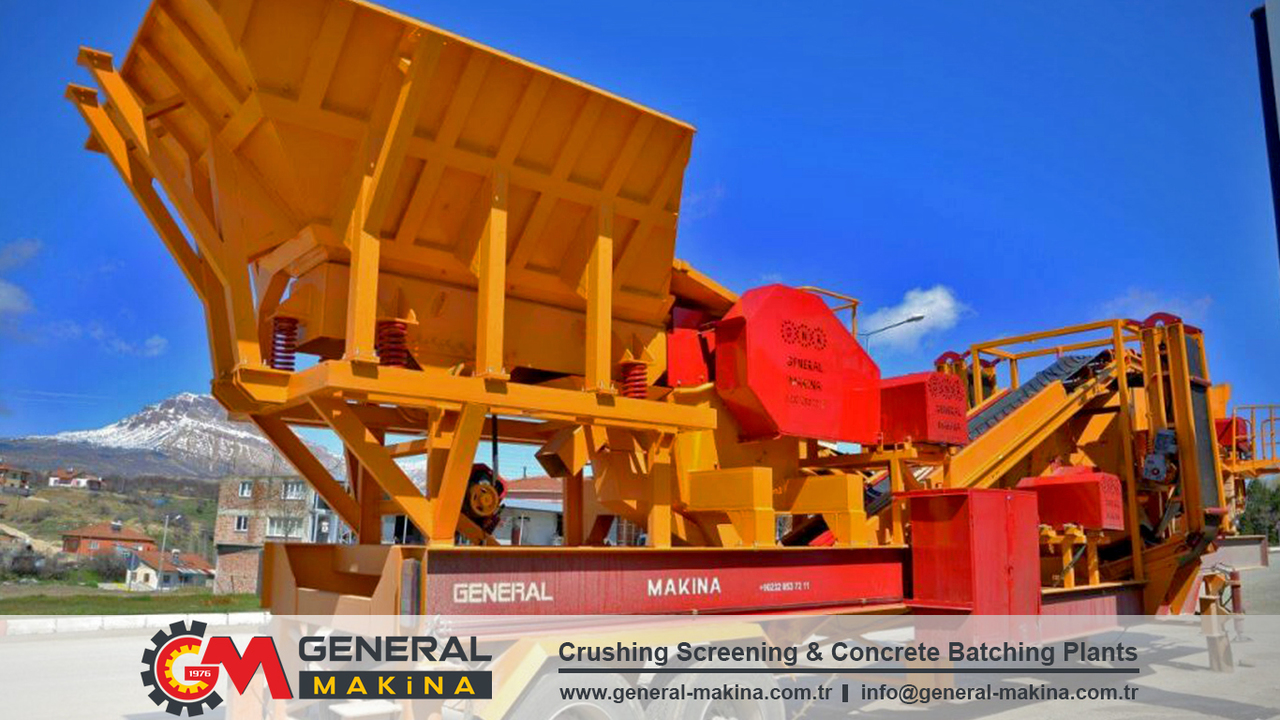 General Makina 640 Mobile Crushing and Screening Plant - מגרסה ניידת: תמונה 5 General Makina 640 Mobile Crushing and Screening Plant - מגרסה ניידת: תמונה 5