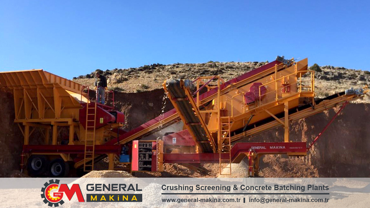 General Makina 640 Mobile Crushing and Screening Plant - מגרסה ניידת: תמונה 1 General Makina 640 Mobile Crushing and Screening Plant - מגרסה ניידת: תמונה 1