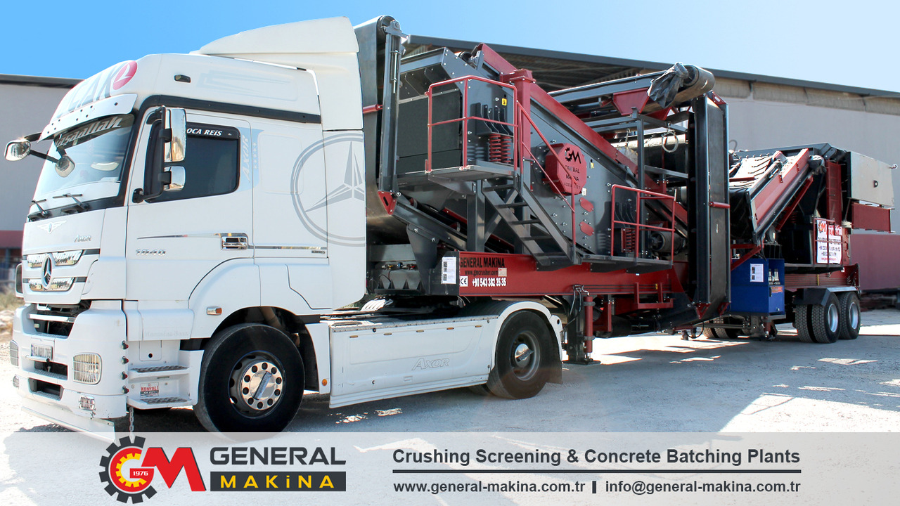 General Makina 800 Series Mobile Impact Crusher Plant - מגרסת התנגשות: תמונה 2 General Makina 800 Series Mobile Impact Crusher Plant - מגרסת התנגשות: תמונה 2