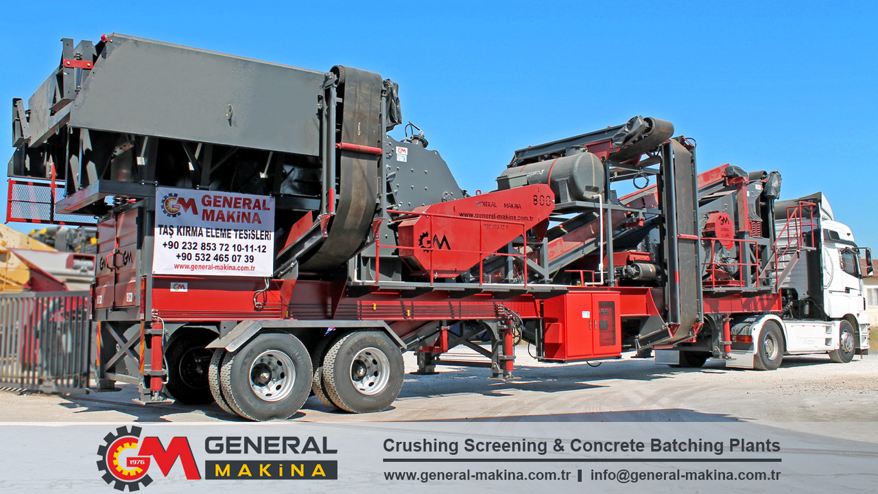 General Makina 800 Series Mobile Impact Crusher Plant - מגרסת התנגשות: תמונה 3 General Makina 800 Series Mobile Impact Crusher Plant - מגרסת התנגשות: תמונה 3