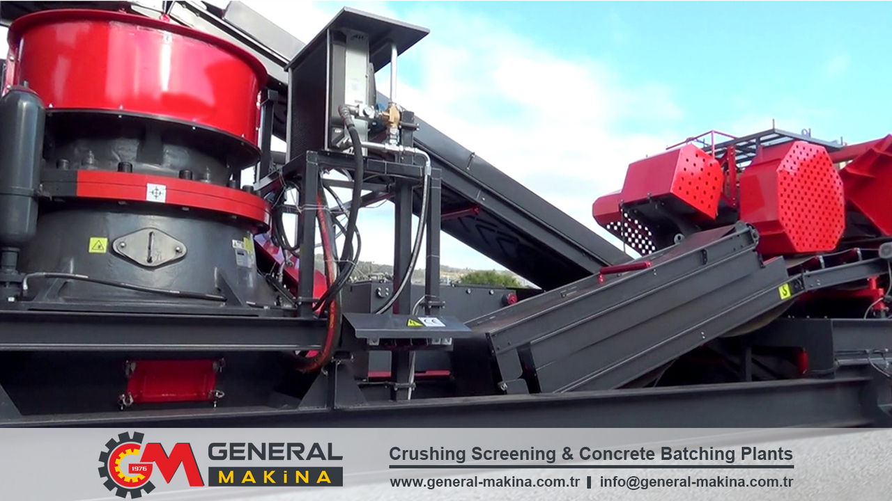 General Makina 944 Mobile Crushing Plant With Cone Crusher - מגרסת חרוט: תמונה 3 General Makina 944 Mobile Crushing Plant With Cone Crusher - מגרסת חרוט: תמונה 3