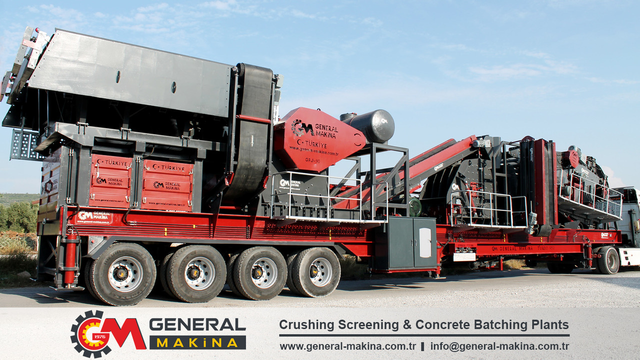 General Makina 950 Series Mobile Stone Crushing Plant - מגרסה ניידת: תמונה 4 General Makina 950 Series Mobile Stone Crushing Plant - מגרסה ניידת: תמונה 4