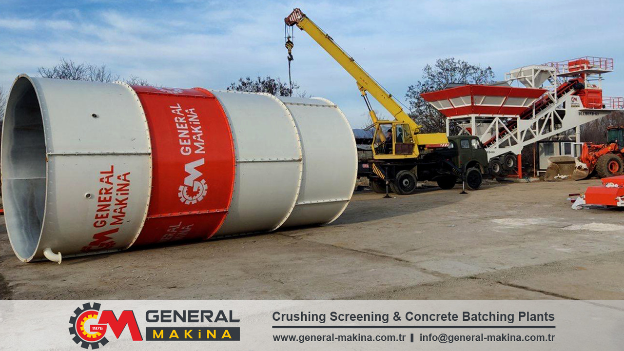 General Makina Diamond 60 m3 Mobile Concrete Batching Plant - מנחית בטון: תמונה 4 General Makina Diamond 60 m3 Mobile Concrete Batching Plant - מנחית בטון: תמונה 4