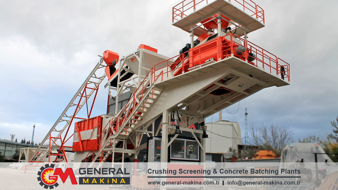 General Makina Diamond 60 m3 Mobile Concrete Batching Plant - מנחית בטון: תמונה 5 General Makina Diamond 60 m3 Mobile Concrete Batching Plant - מנחית בטון: תמונה 5