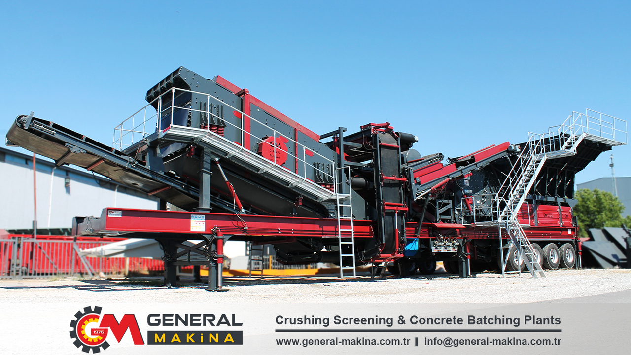 חָדָשׁ מגרסה ניידת General Makina GNR03 Mobile Crushing System: תמונה 11