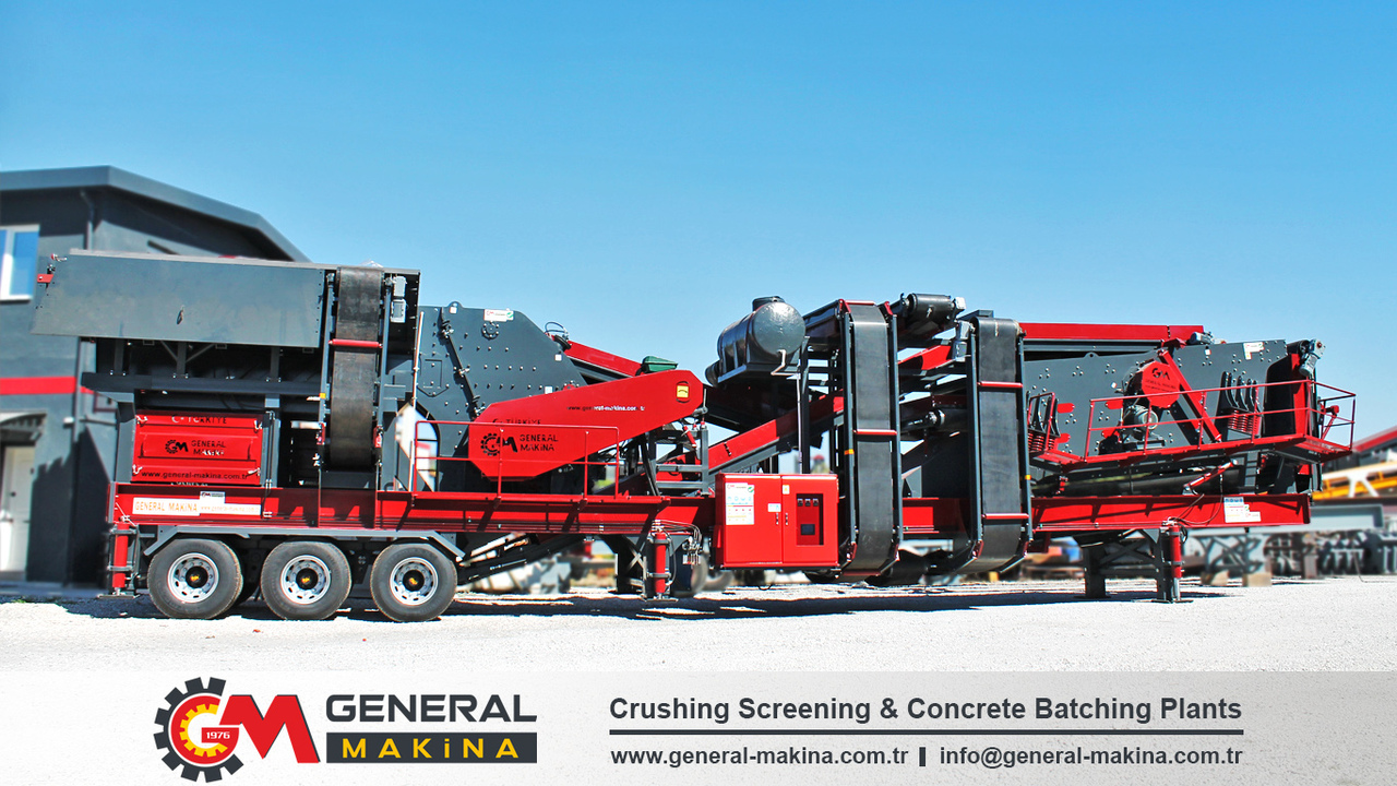 General Makina High Capacity Mobile Crusher Plant for Sale - מגרסה ניידת: תמונה 1 General Makina High Capacity Mobile Crusher Plant for Sale - מגרסה ניידת: תמונה 1