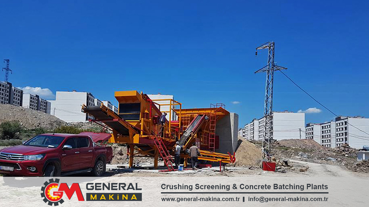 General Makina High Capacity Mobile Crusher Plant for Sale - מגרסה ניידת: תמונה 5 General Makina High Capacity Mobile Crusher Plant for Sale - מגרסה ניידת: תמונה 5