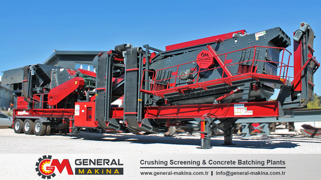 General Makina High Capacity Mobile Crusher Plant for Sale - מגרסה ניידת: תמונה 1 General Makina High Capacity Mobile Crusher Plant for Sale - מגרסה ניידת: תמונה 1