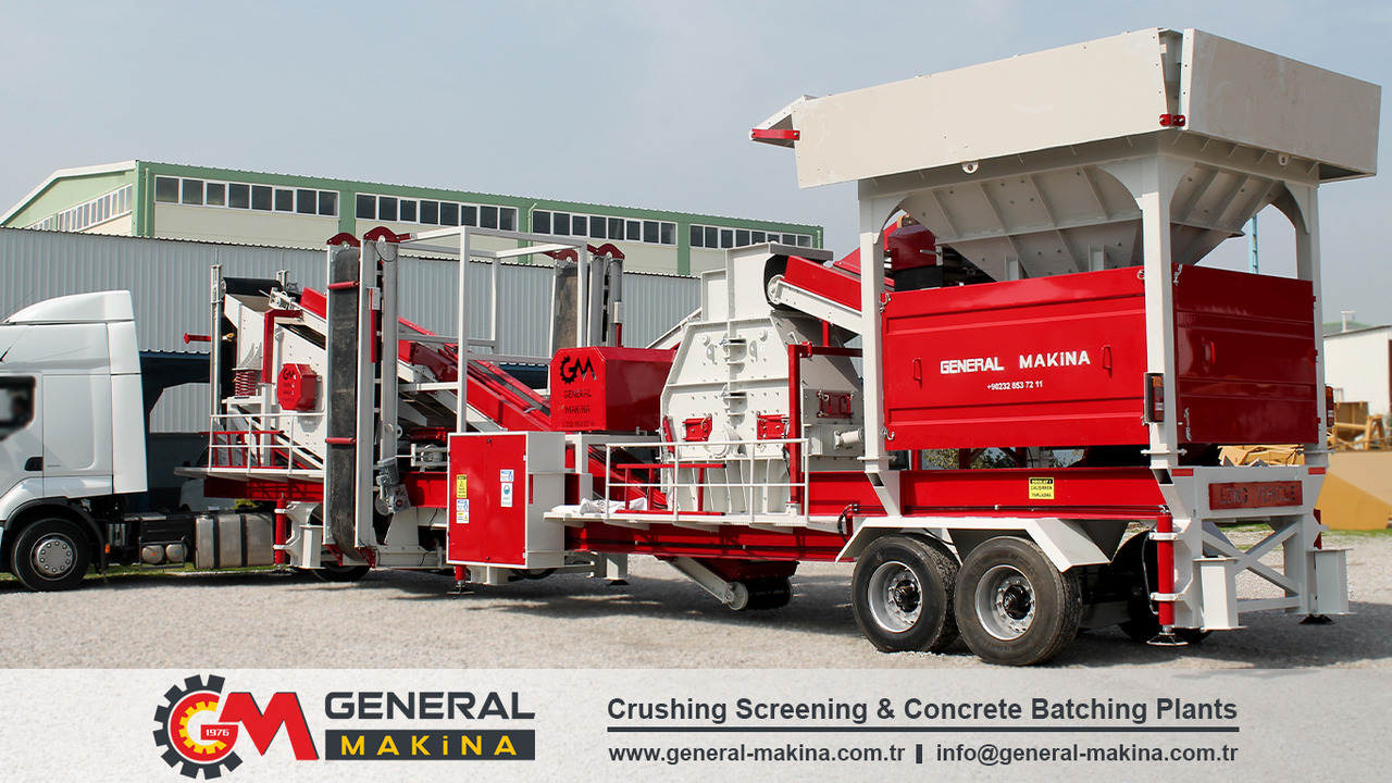 General Makina Mobile Sand Machine - מגרסה ניידת: תמונה 5 General Makina Mobile Sand Machine - מגרסה ניידת: תמונה 5