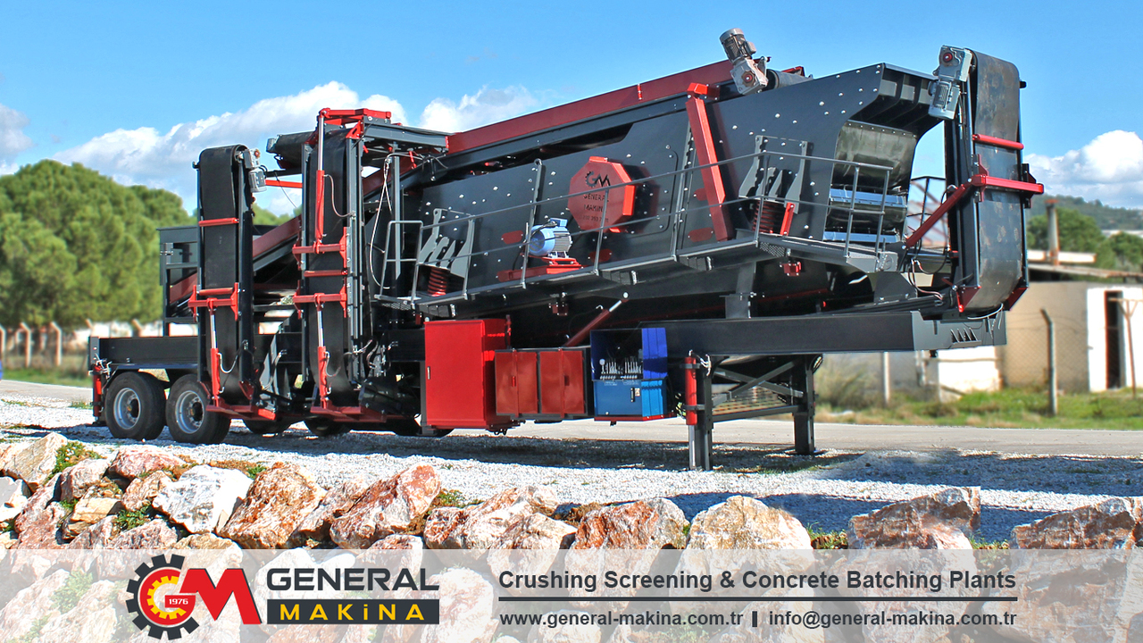 General Makina Mobile Screening Plant For Sale - משקף: תמונה 4 General Makina Mobile Screening Plant For Sale - משקף: תמונה 4