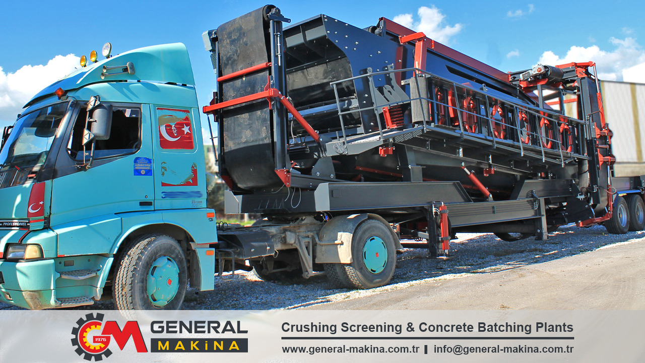 General Makina Mobile Screening Plant For Sale - משקף: תמונה 2 General Makina Mobile Screening Plant For Sale - משקף: תמונה 2