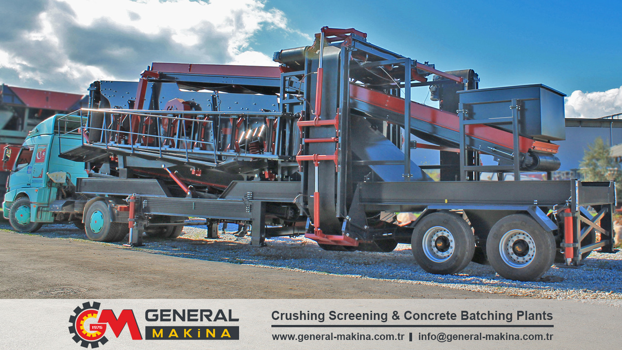 General Makina Mobile Screening Plant For Sale - משקף: תמונה 1 General Makina Mobile Screening Plant For Sale - משקף: תמונה 1