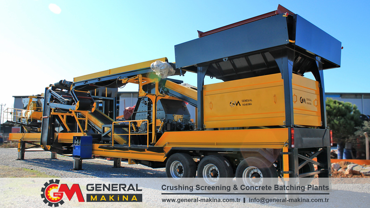General Makina Mobile Tertiary Impact Crusher Plant - מגרסת התנגשות: תמונה 1 General Makina Mobile Tertiary Impact Crusher Plant - מגרסת התנגשות: תמונה 1