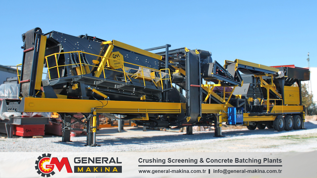 General Makina Mobile Tertiary Impact Crusher - מגרסת התנגשות: תמונה 1 General Makina Mobile Tertiary Impact Crusher - מגרסת התנגשות: תמונה 1