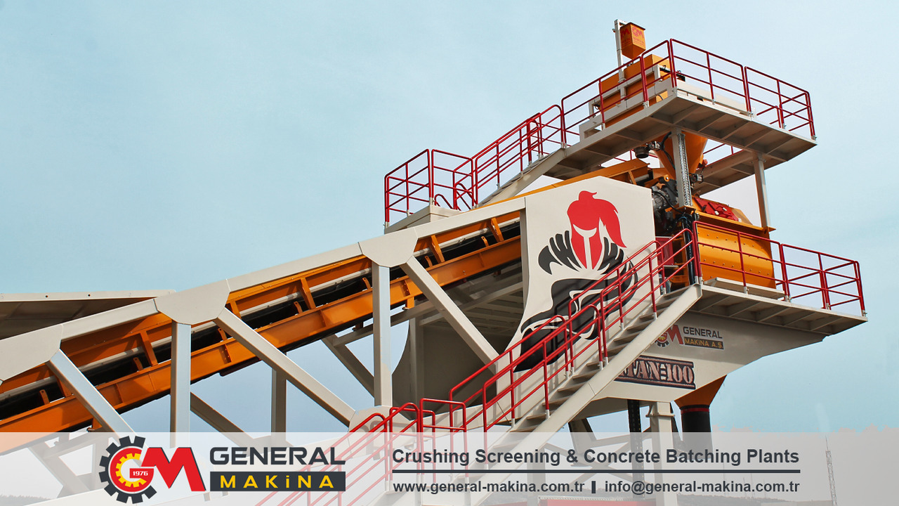 חָדָשׁ מנחית בטון General Makina New Mobile Concrete Batching Plants: תמונה 22