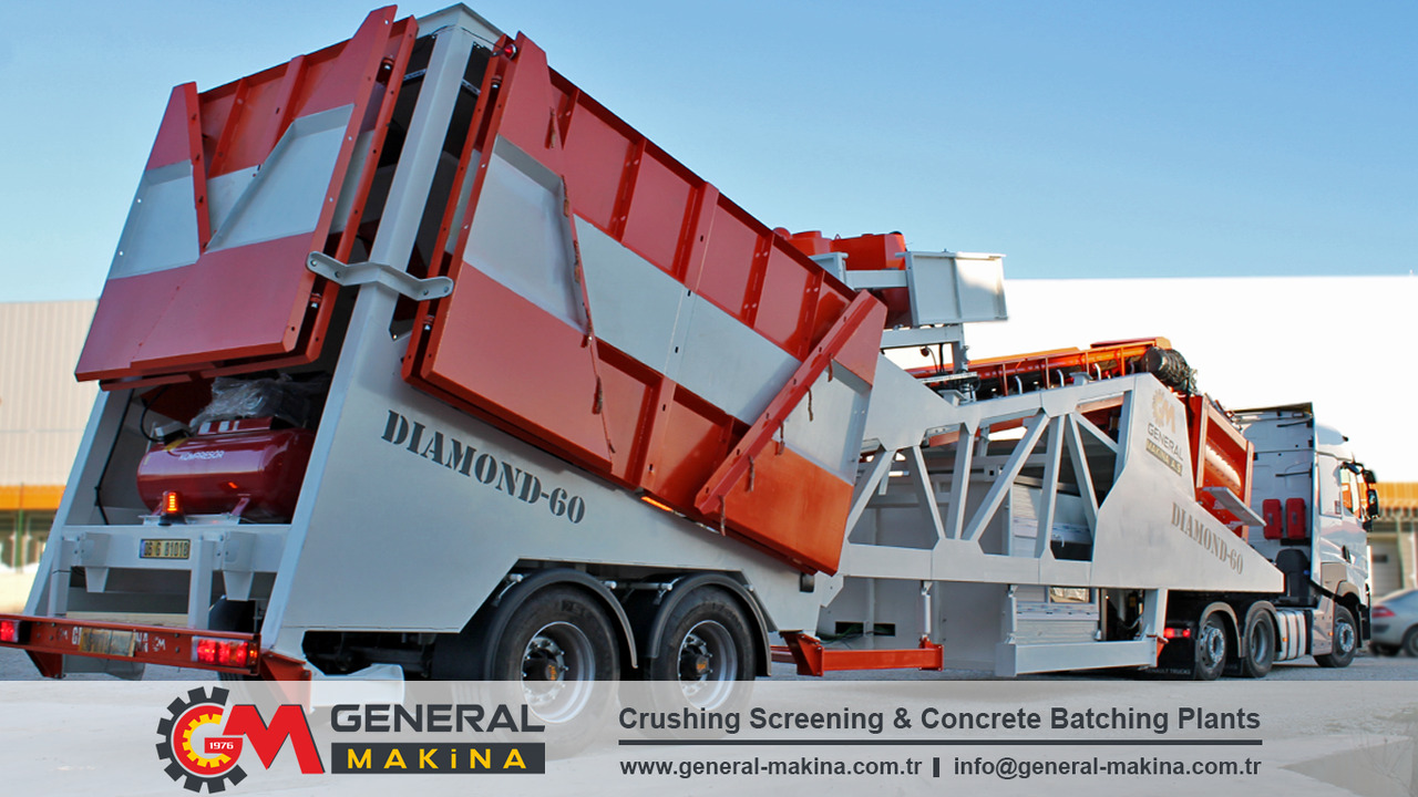 General Makina New Mobile Concrete Batching Plants - מנחית בטון: תמונה 2 General Makina New Mobile Concrete Batching Plants - מנחית בטון: תמונה 2