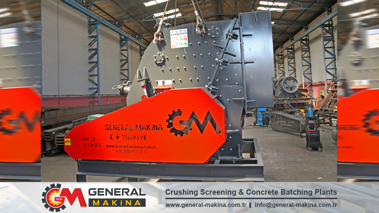General Makina Primary Impact Crusher 500 TPH - מגרסת התנגשות: תמונה 5 General Makina Primary Impact Crusher 500 TPH - מגרסת התנגשות: תמונה 5