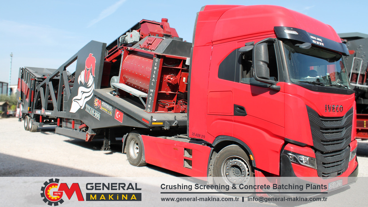 General Makina Titan 100 m3 Mobile Concrete Batching Plant - מנחית בטון: תמונה 4 General Makina Titan 100 m3 Mobile Concrete Batching Plant - מנחית בטון: תמונה 4