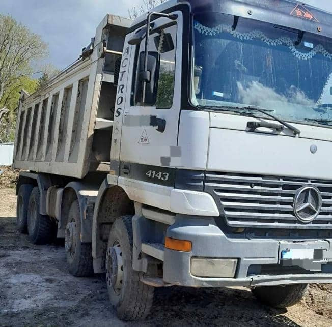 MERCEDES-BENZ Actros 4143 - מזהיר: תמונה 1 MERCEDES-BENZ Actros 4143 - מזהיר: תמונה 1