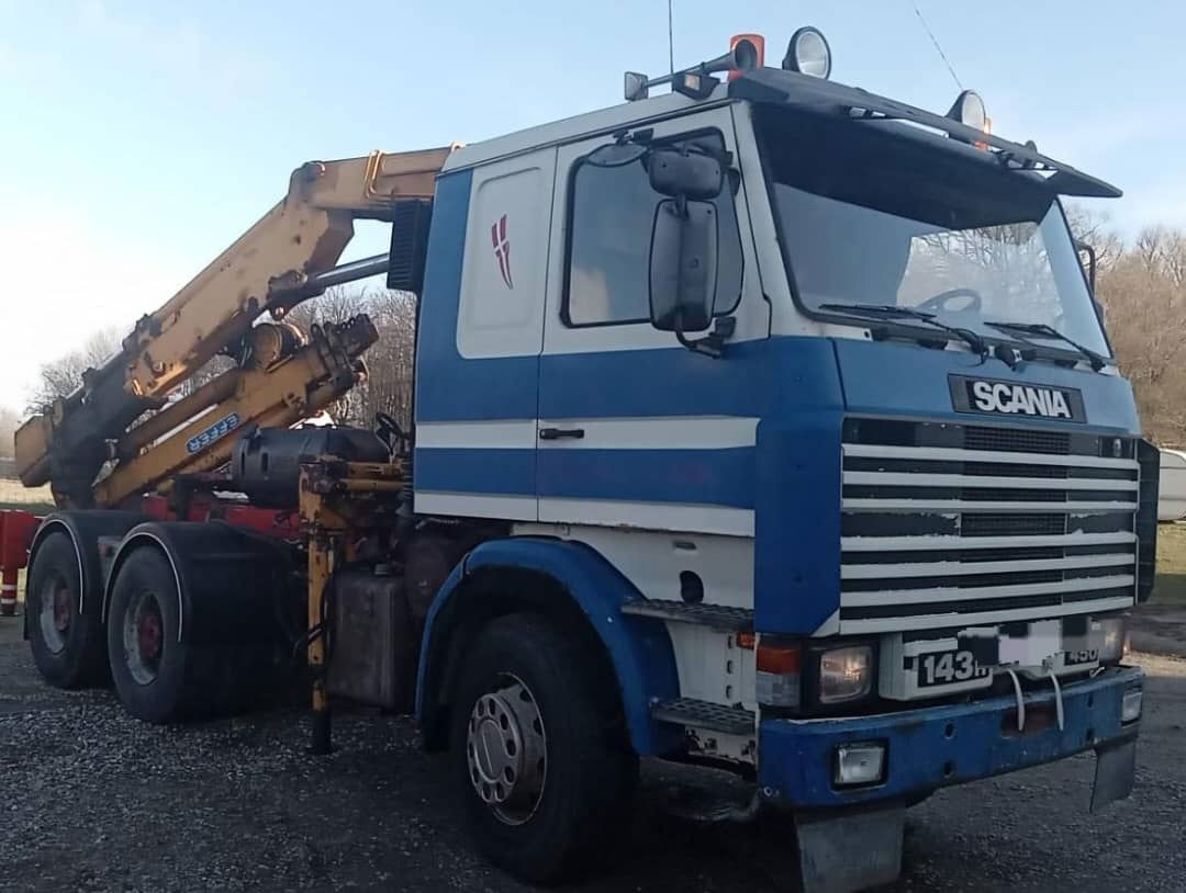 Scania R143-450 V8 Tractor unit with crane - יחידת טרקטור: תמונה 3 Scania R143-450 V8 Tractor unit with crane - יחידת טרקטור: תמונה 3