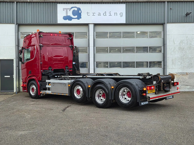 Scania R450 8x2 VDL hooklift / full air - משאית הרמת וו: תמונה 3 Scania R450 8x2 VDL hooklift / full air - משאית הרמת וו: תמונה 3
