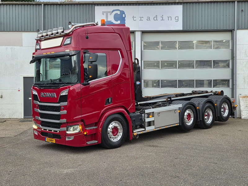 Scania R450 8x2 VDL hooklift / full air - משאית הרמת וו: תמונה 1 Scania R450 8x2 VDL hooklift / full air - משאית הרמת וו: תמונה 1