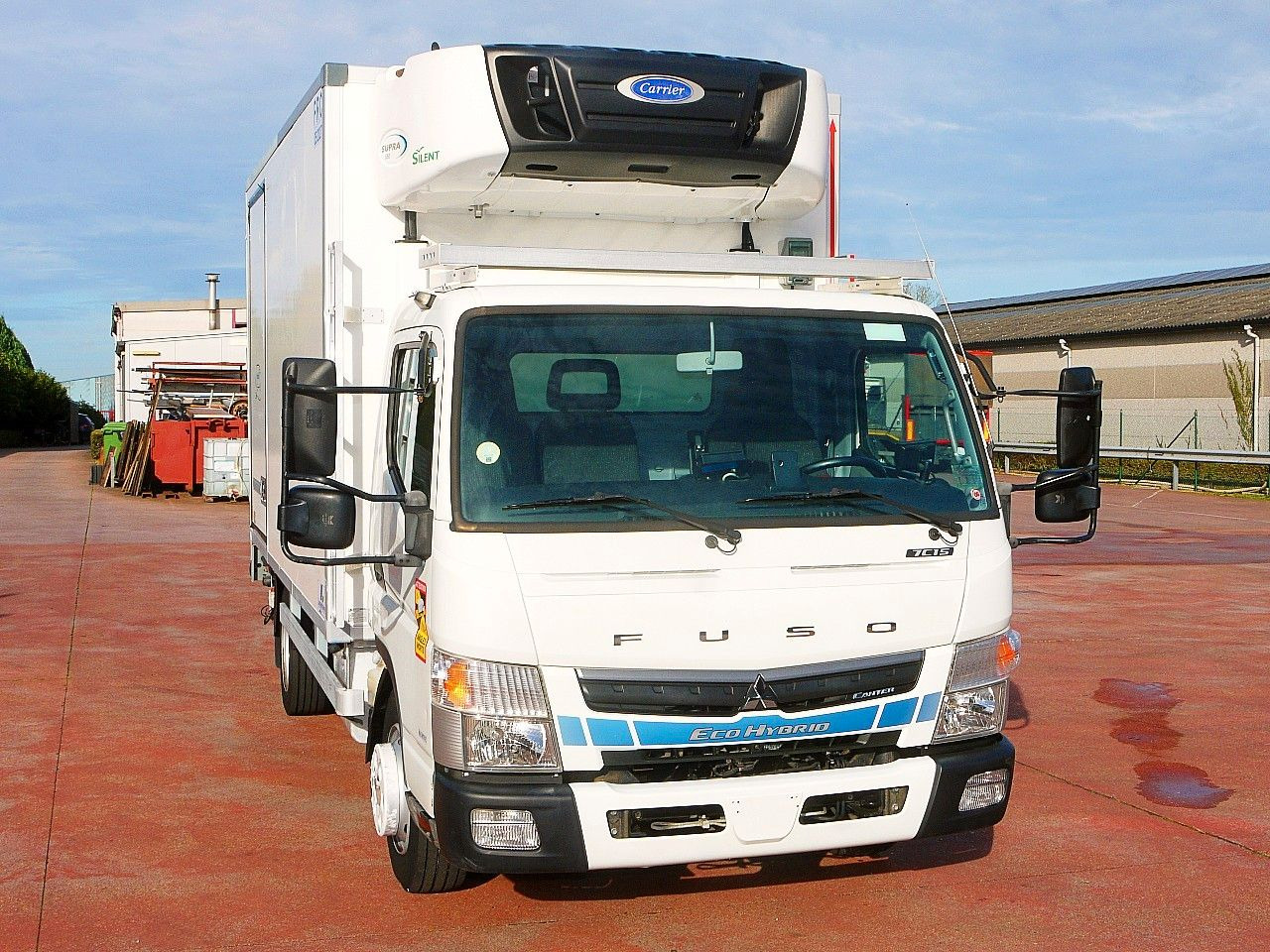 Mitsubishi FUSO HYBRIDE KUHLKOFFER CARRIER SUPRA 550 78tkm - כלי רכב מסחרי לקירור: תמונה 1 Mitsubishi FUSO HYBRIDE KUHLKOFFER CARRIER SUPRA 550 78tkm - כלי רכב מסחרי לקירור: תמונה 1