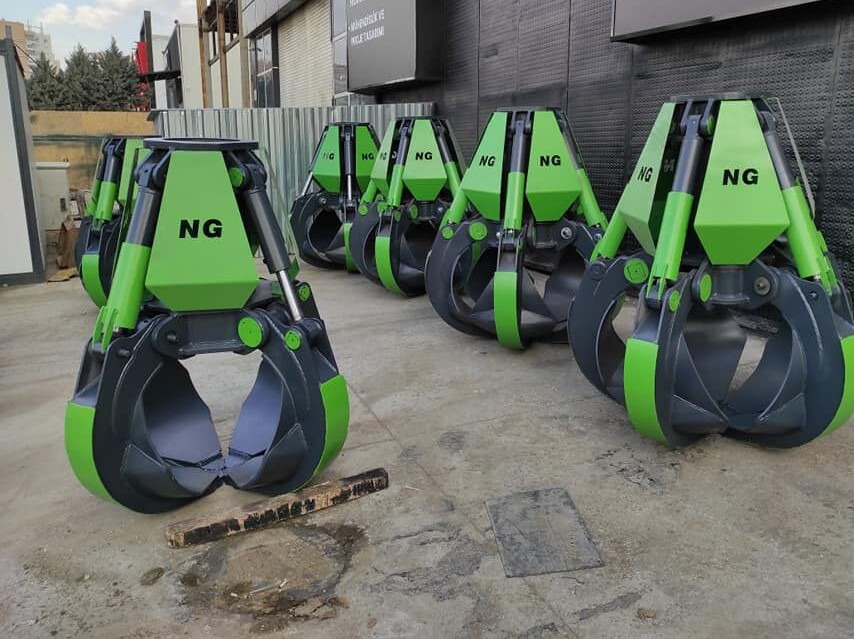 LIEBHERR ORANGE PEEL SCRAP GRABS - מכונת אחיזה עבור מחפר: תמונה 3 LIEBHERR ORANGE PEEL SCRAP GRABS - מכונת אחיזה עבור מחפר: תמונה 3