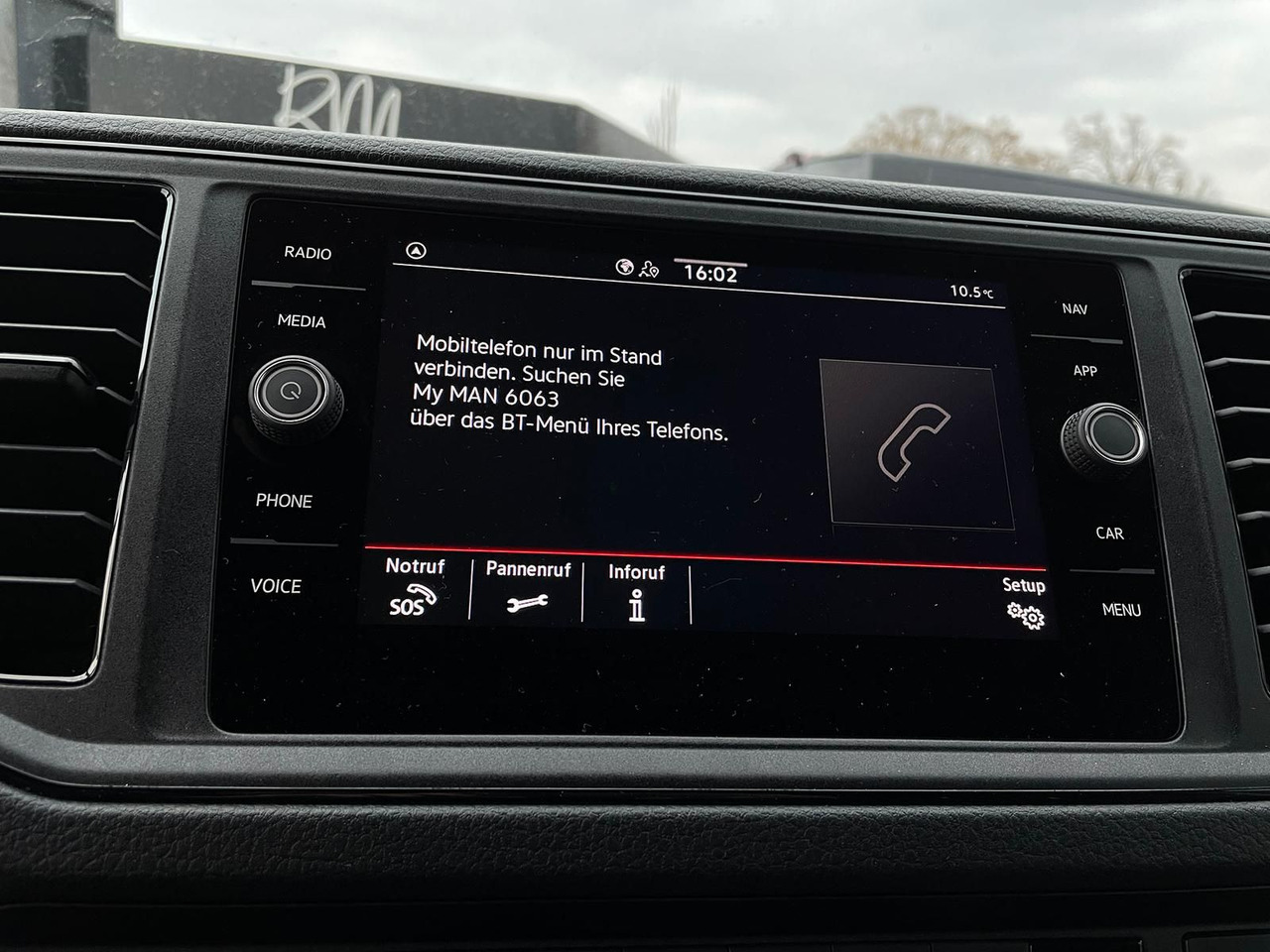 כלי רכב מסחרי עם לוח MAN TGE 3.180 L3H3 Kasten 4x4 STANDHZ DIFF AHK ACC: תמונה 21