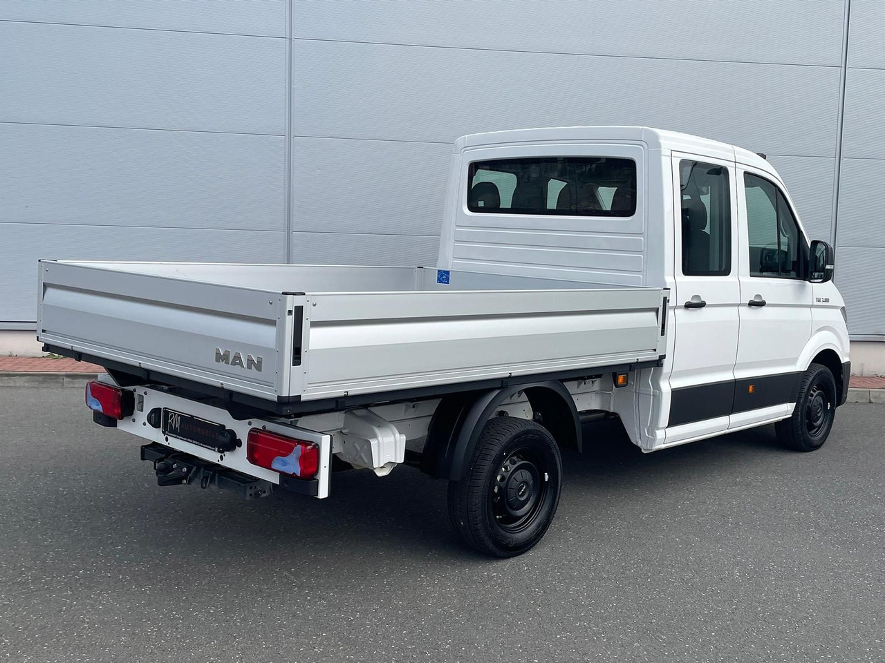 כלי רכב מסחרי במיטה שטוחה, כלי רכב מסחרי קומבי MAN TGE 3.180 Pritsche DOKA MR KAMERA AHK SITZHZ: תמונה 7