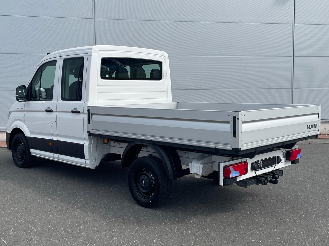 כלי רכב מסחרי במיטה שטוחה, כלי רכב מסחרי קומבי MAN TGE 3.180 Pritsche DOKA MR KAMERA AHK SITZHZ: תמונה 8