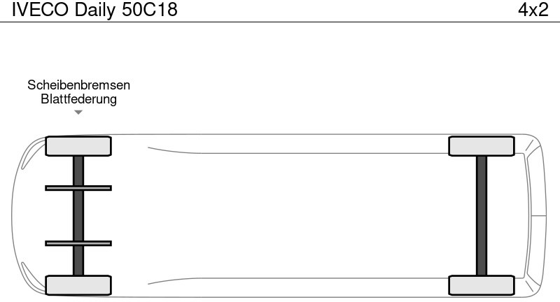 Iveco Daily 50C18 - כלי רכב מסחרי מזהיר: תמונה 5 Iveco Daily 50C18 - כלי רכב מסחרי מזהיר: תמונה 5