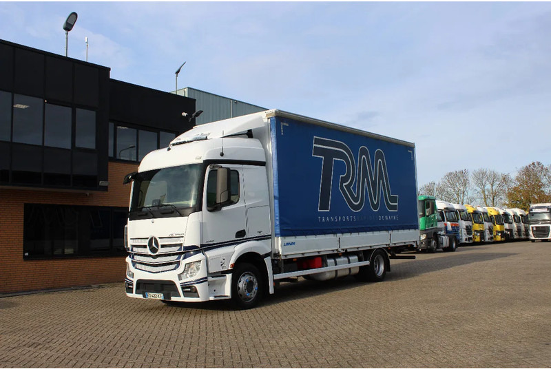 Mercedes-Benz Actros 1842 * EURO6 * 4X2 * TOP CONDITION * - משאית וילונות צד: תמונה 1 Mercedes-Benz Actros 1842 * EURO6 * 4X2 * TOP CONDITION * - משאית וילונות צד: תמונה 1