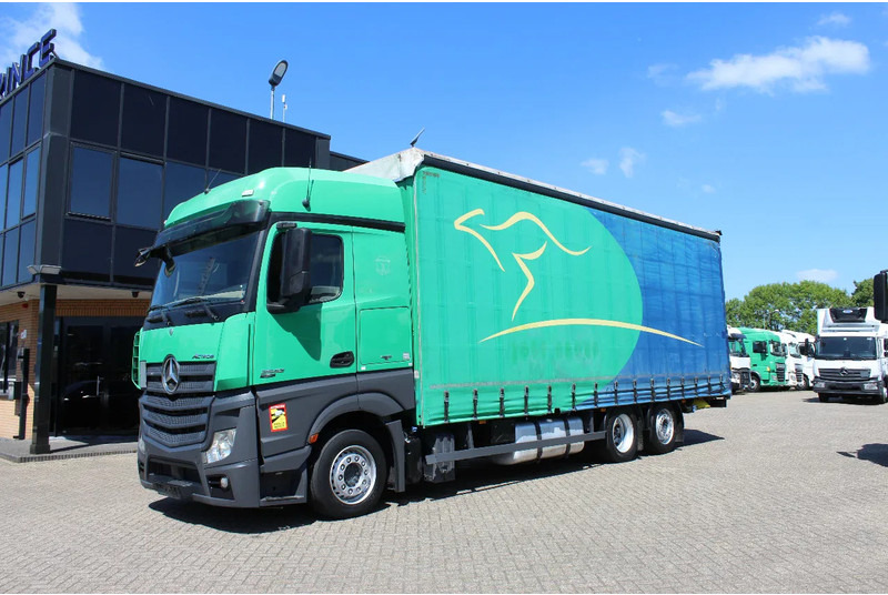Mercedes-Benz Actros 1842 * EURO6 * 6X2 * - משאית וילונות צד: תמונה 2 Mercedes-Benz Actros 1842 * EURO6 * 6X2 * - משאית וילונות צד: תמונה 2
