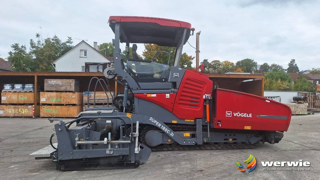 Vögele SUPER 1800-3i - מרצף אספלט: תמונה 1 Vögele SUPER 1800-3i - מרצף אספלט: תמונה 1