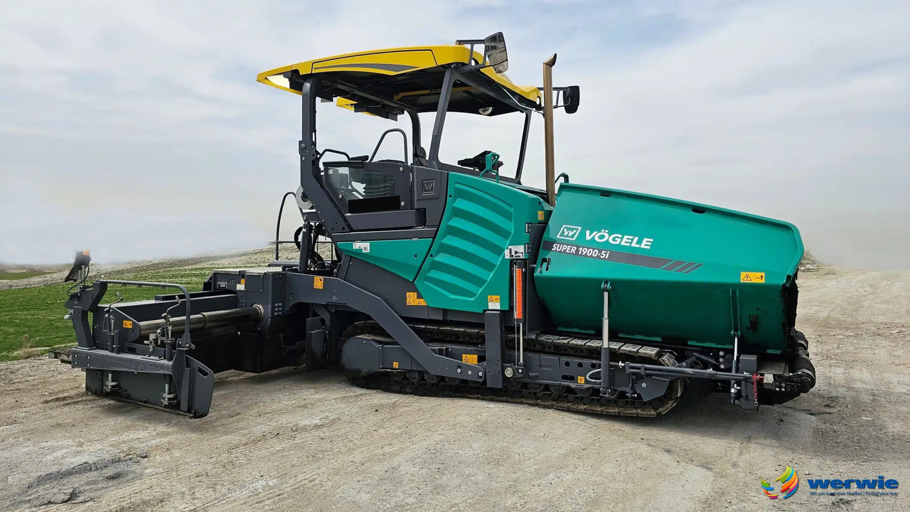 Vögele SUPER 1900-5i / AB600-5TV (3,00 - 6,00 m) - מרצף אספלט: תמונה 1 Vögele SUPER 1900-5i / AB600-5TV (3,00 - 6,00 m) - מרצף אספלט: תמונה 1
