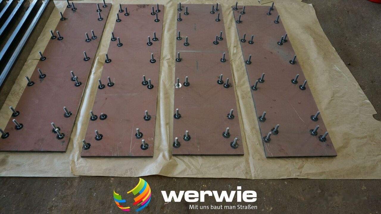 חָדָשׁ חלקי חילוף עבור מרצף אספלט Glättbleche, Tamperleisten, Pressleisten  for asphalt paver: תמונה 1