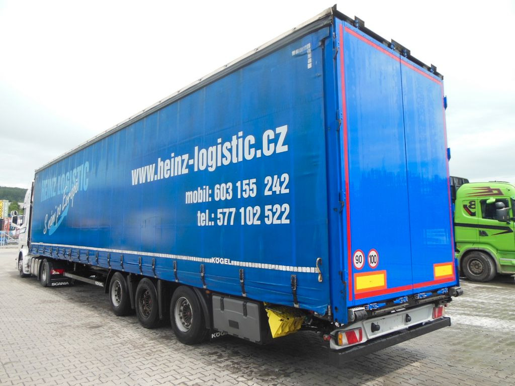 Kögel SN 24, LOWDECK, SAF, LIFTACHSE - סמיטריילר עם וילונות צד: תמונה 4 Kögel SN 24, LOWDECK, SAF, LIFTACHSE - סמיטריילר עם וילונות צד: תמונה 4
