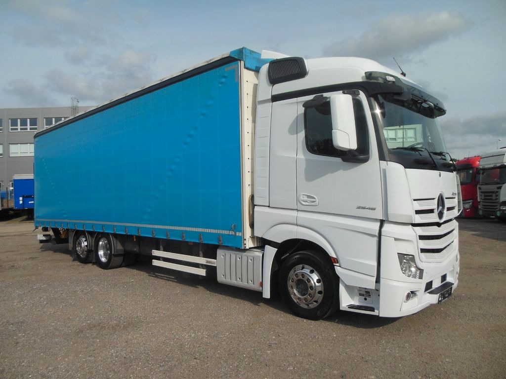 Mercedes-Benz ACTROS 2546, 24 PALETTEN, LBW, ALU FELGEN, TOP!! - משאית וילונות צד: תמונה 2 Mercedes-Benz ACTROS 2546, 24 PALETTEN, LBW, ALU FELGEN, TOP!! - משאית וילונות צד: תמונה 2