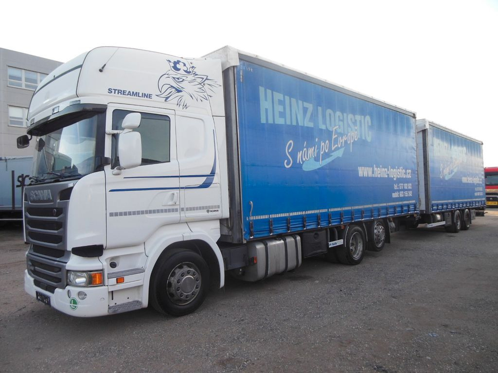 Scania R410, JUMBOZUG 120M3, RETARDER, TOP STAND!! - משאית וילונות צד: תמונה 1 Scania R410, JUMBOZUG 120M3, RETARDER, TOP STAND!! - משאית וילונות צד: תמונה 1