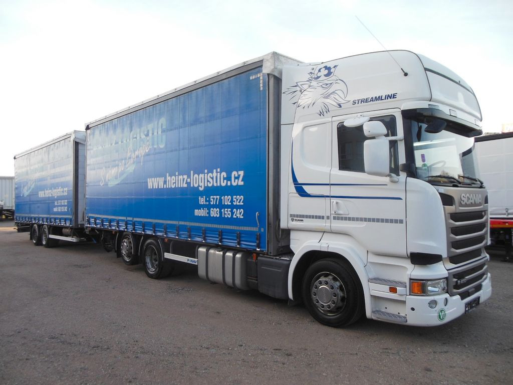 Scania R410, JUMBOZUG 120M3, RETARDER, TOP STAND!! - משאית וילונות צד: תמונה 2 Scania R410, JUMBOZUG 120M3, RETARDER, TOP STAND!! - משאית וילונות צד: תמונה 2