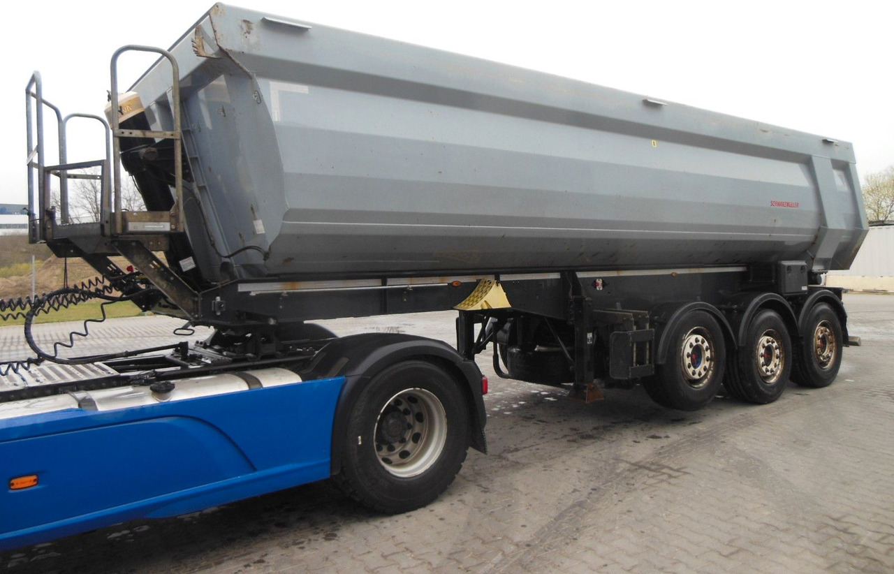 Schwarzmüller KIS 3/E, 29m3, SAF, GESAMTGEWICHT 44.000 KG - סמיטריילר עם מזהיר: תמונה 1 Schwarzmüller KIS 3/E, 29m3, SAF, GESAMTGEWICHT 44.000 KG - סמיטריילר עם מזהיר: תמונה 1