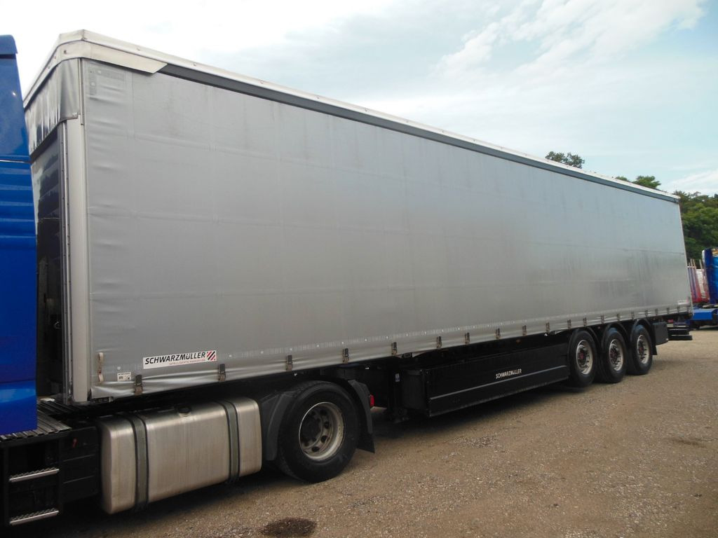 Schwarzmüller S1, BORDWÄNDE, PALETTEN BOX, LIFT ACHSE, TOP!!! - סמיטריילר עם וילונות צד: תמונה 3 Schwarzmüller S1, BORDWÄNDE, PALETTEN BOX, LIFT ACHSE, TOP!!! - סמיטריילר עם וילונות צד: תמונה 3