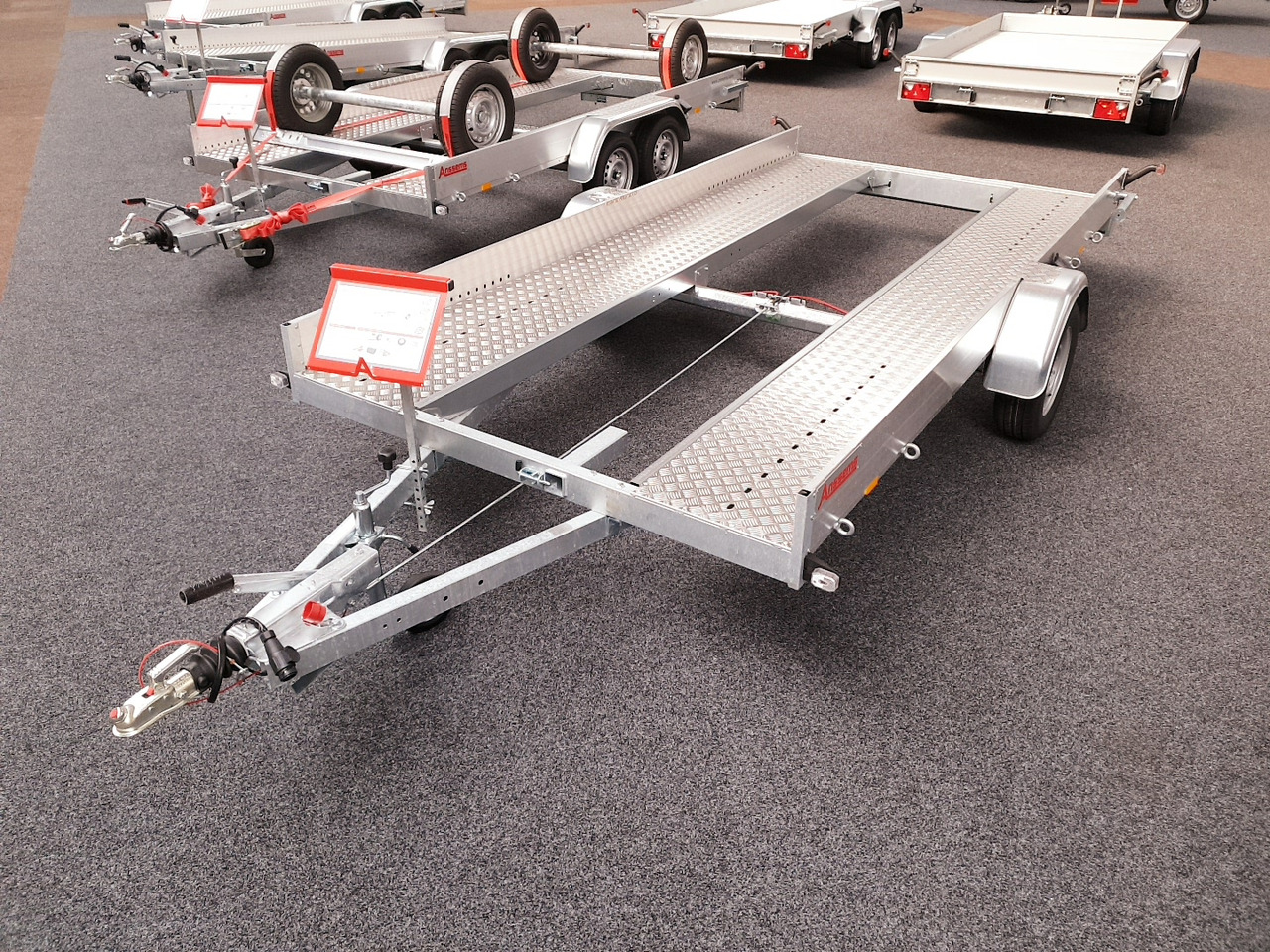 Anssems AMT ECO 1300 light 340x180x18cm (L) 1300kg - קרון נגרר בהובלה אוטומטית: תמונה 2 Anssems AMT ECO 1300 light 340x180x18cm (L) 1300kg - קרון נגרר בהובלה אוטומטית: תמונה 2
