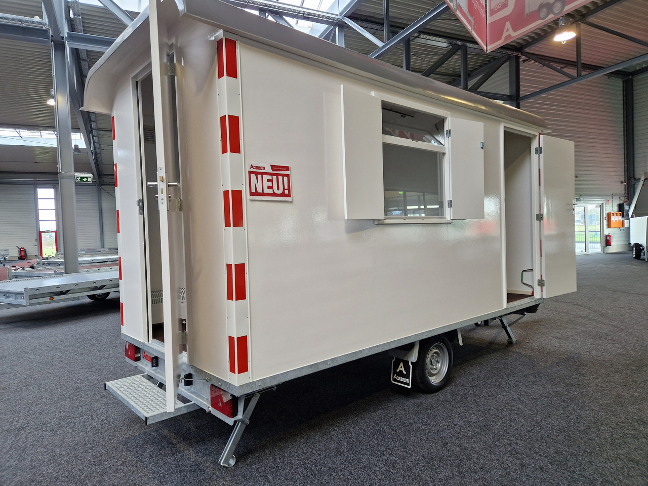 Bauwagen PTS 1400.390×188 Heizung Toilette 1400kg - קרון נגרר בתיבה סגורה: תמונה 1 Bauwagen PTS 1400.390×188 Heizung Toilette 1400kg - קרון נגרר בתיבה סגורה: תמונה 1