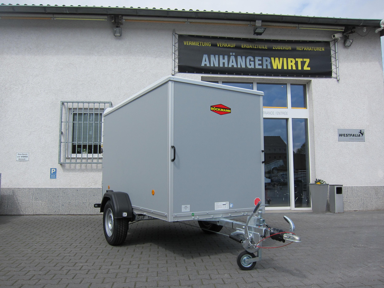 Böckmann Koffer KT 2513/135 251x130x152cm grau (S) 1350kg AKTION Modell 24 - קרון נגרר בתיבה סגורה: תמונה 4 Böckmann Koffer KT 2513/135 251x130x152cm grau (S) 1350kg AKTION Modell 24 - קרון נגרר בתיבה סגורה: תמונה 4