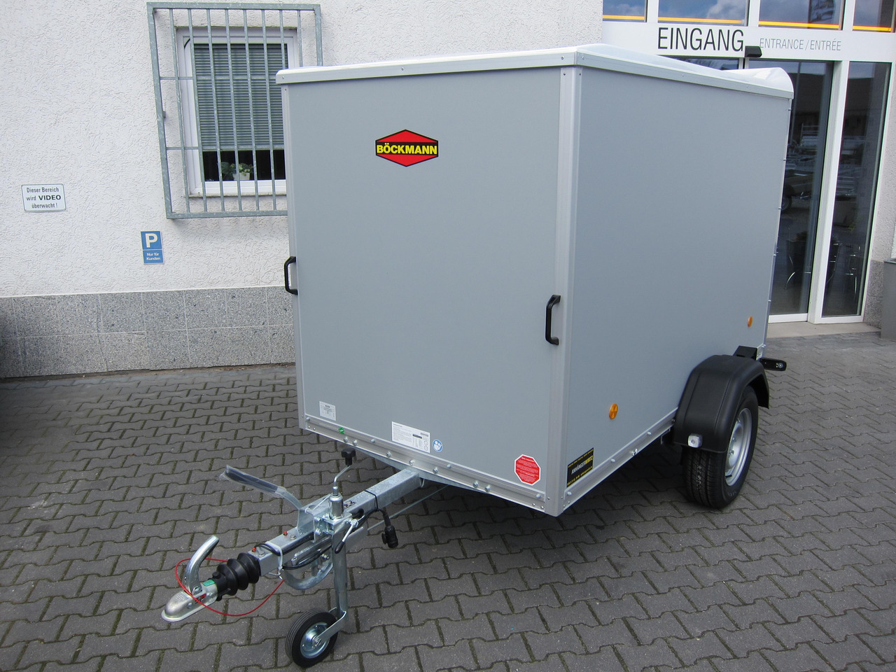 Böckmann Koffer KT 2513/135 251x130x152cm grau (S) 1350kg AKTION Modell 24 - קרון נגרר בתיבה סגורה: תמונה 2 Böckmann Koffer KT 2513/135 251x130x152cm grau (S) 1350kg AKTION Modell 24 - קרון נגרר בתיבה סגורה: תמונה 2