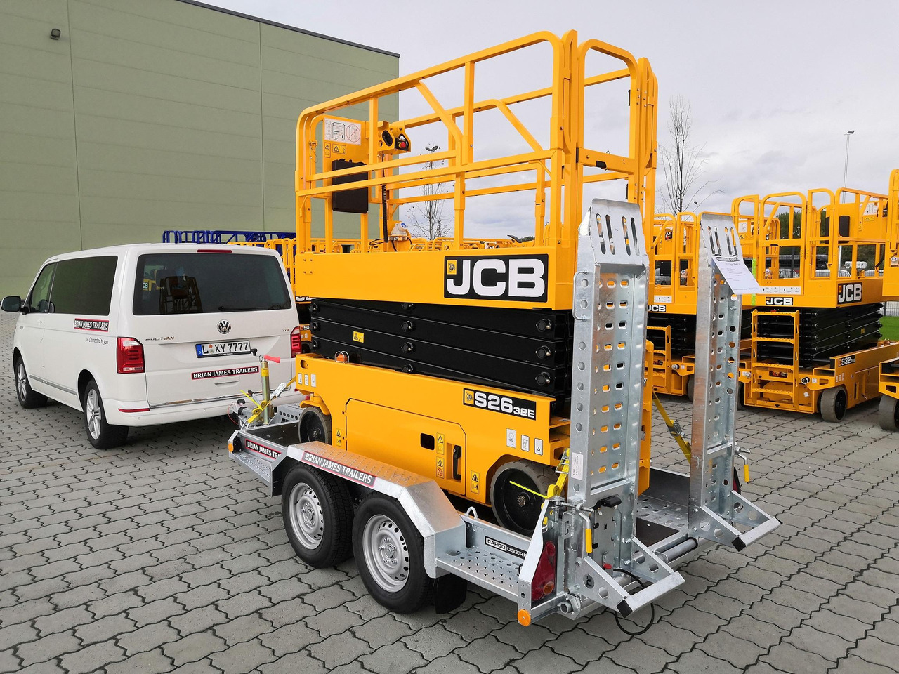 Brian James Digger Plant 543-2813-27 280x130cm Schaufelablage Rampen Reserverad 2700kg Aktion - קרון נגרר לצמחים: תמונה 4 Brian James Digger Plant 543-2813-27 280x130cm Schaufelablage Rampen Reserverad 2700kg Aktion - קרון נגרר לצמחים: תמונה 4